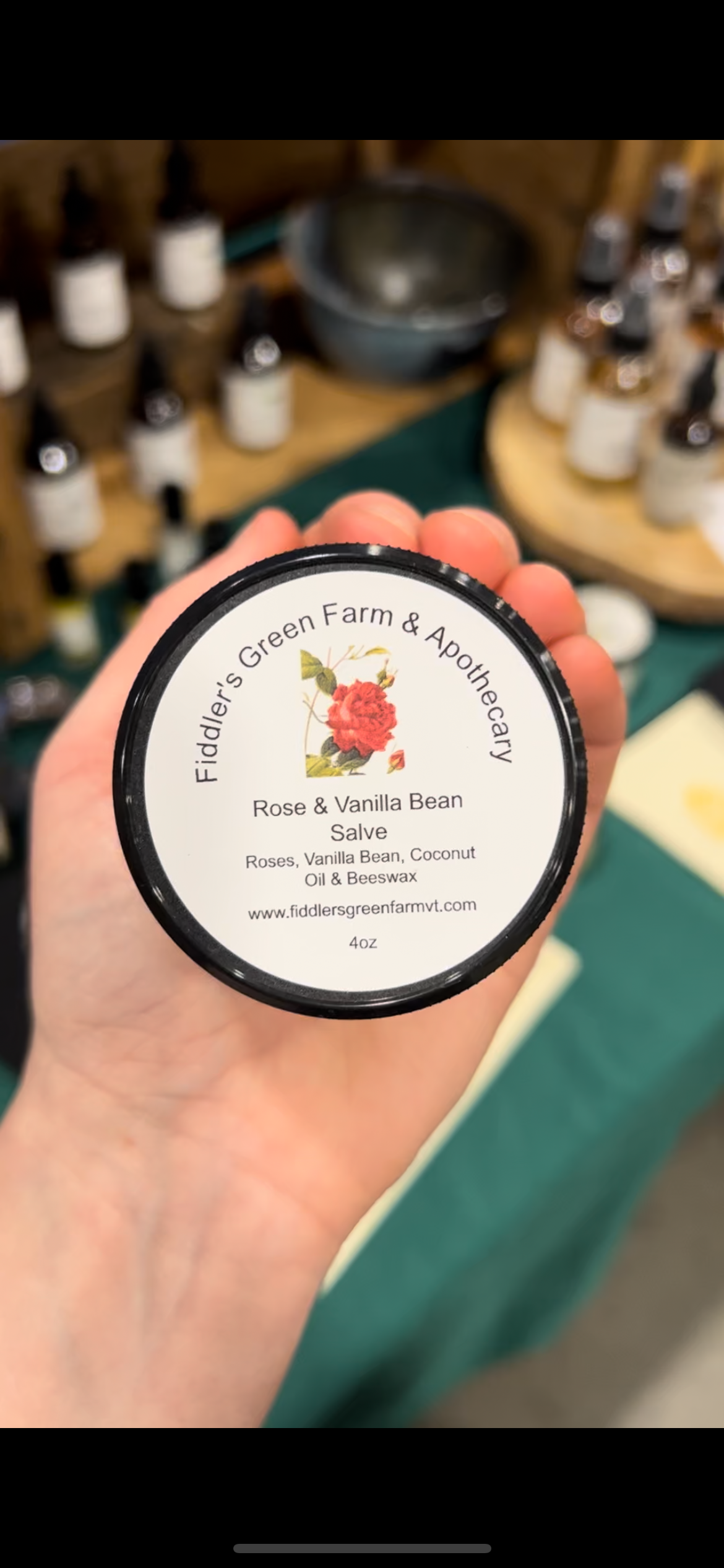 Rose & Vanilla Bean Salve