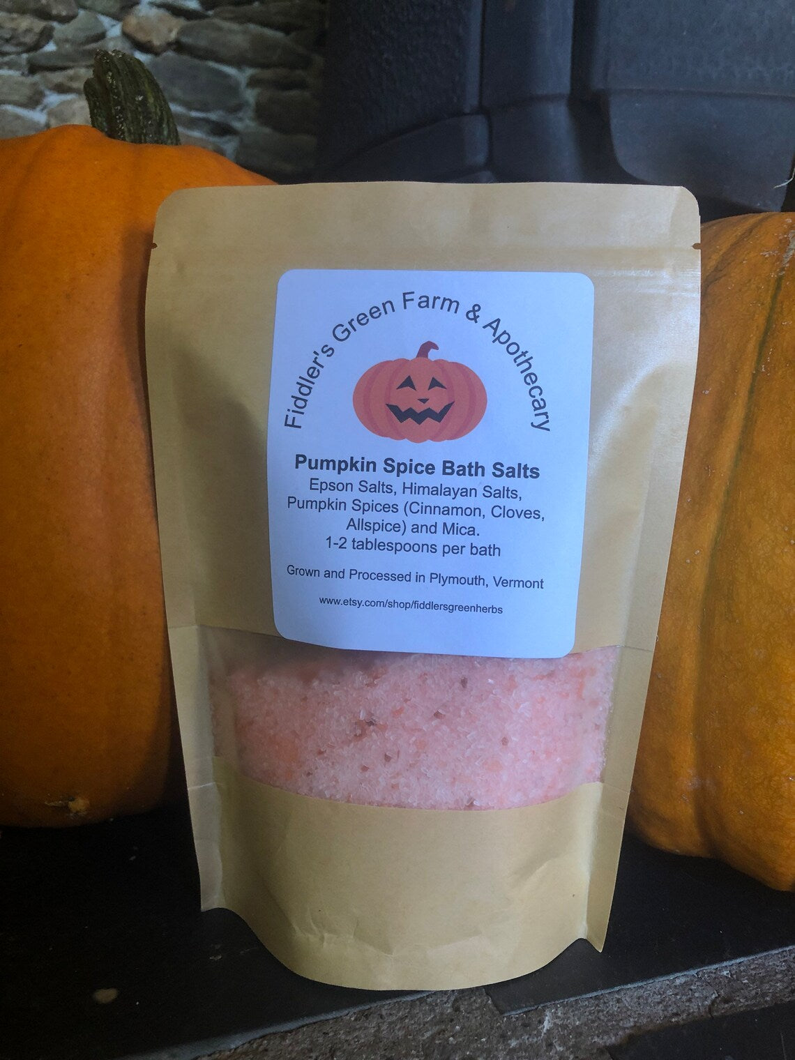 Pumpkin Spice Bath Salts