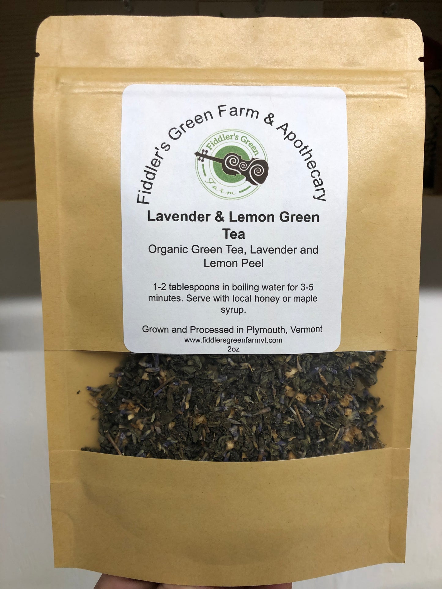 Lavender & Lemon Green Tea