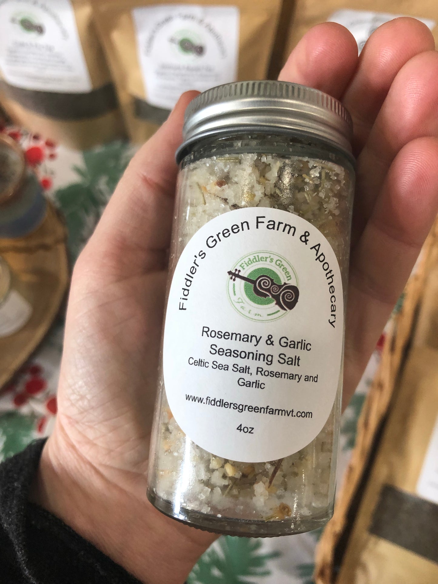 Rosemary & Garlic Seasoning Salt