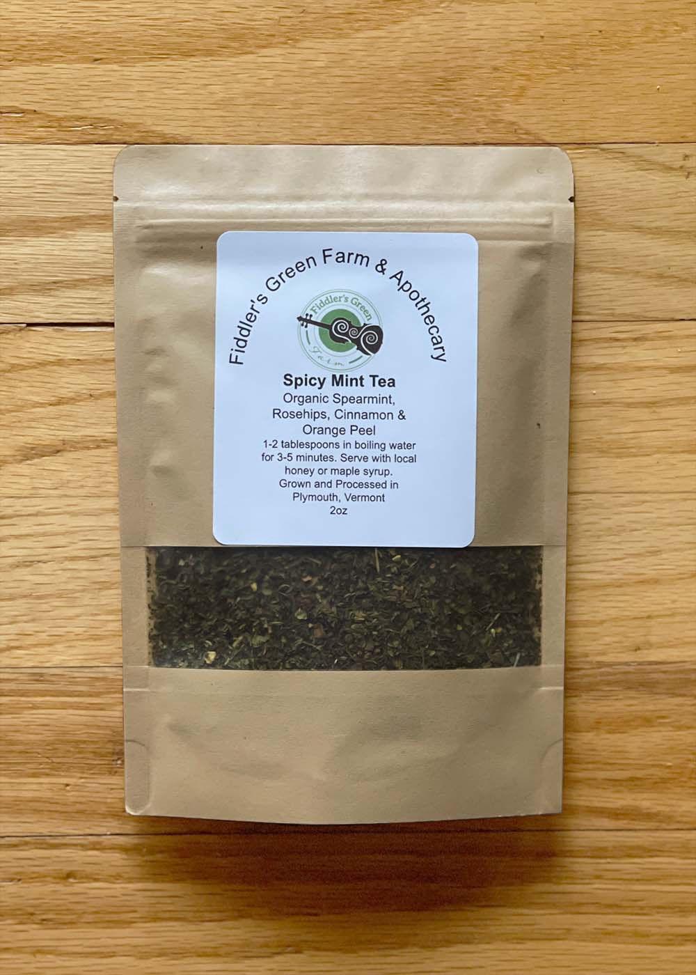 Mint Fiddler Spicy Mint Tea – Fiddler's Green Farm Vermont
